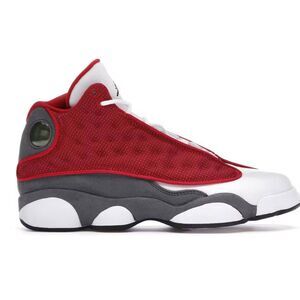 NIKE Air Jordan 13 Retro 'Gym Red Flint Grey' Sneakers Size 10